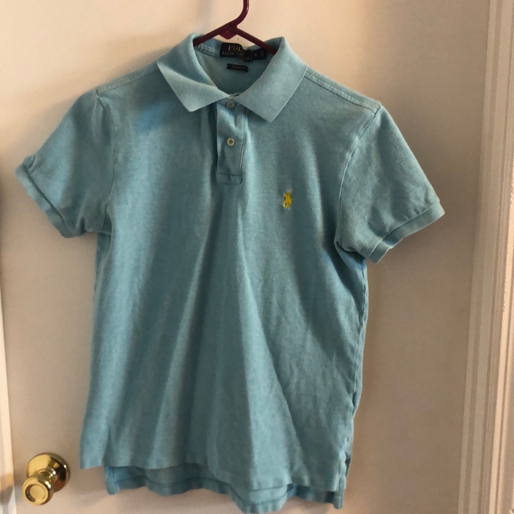Blue polo
